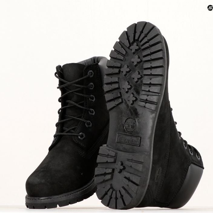 Жіночі трекінгові черевики Timberland 6In Premium Boot W чорний нубук 20