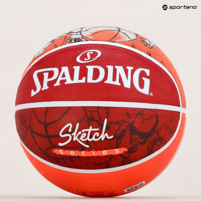 Баскетбольний м'яч Spalding Sketch Dribble 84381Z Розмір 7 6