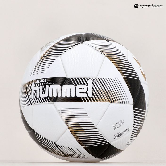 Футбольне лезо Hummel Blade Pro Match FB біле/чорне/золоте, розмір 5 6