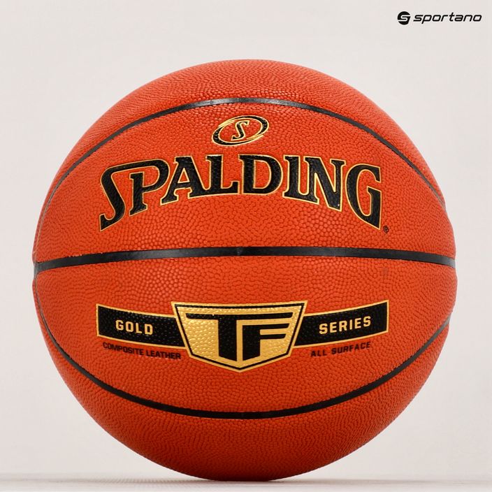 Баскетбольний м'яч Spalding TF Gold Sz7 76857Z Розмір 7 6