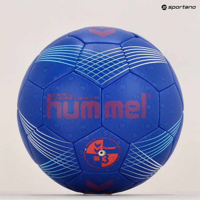 М'яч гандбольний Hummel Storm Pro 2.0 HB синій/червоний розмір 3 5