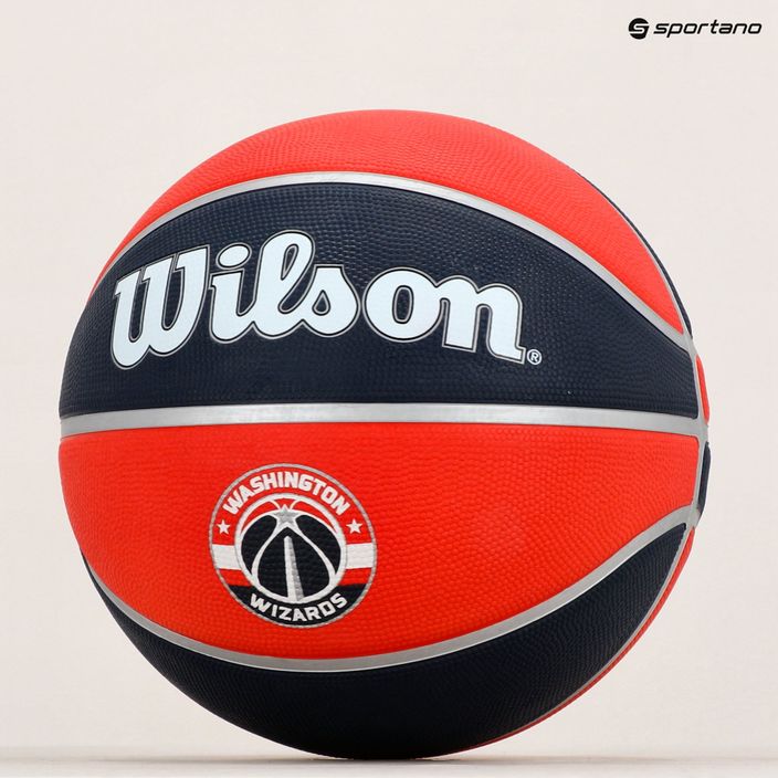 М'яч баскетбольний  Wilson NBA Team Tribute Washington Wizards WTB1300XBWAS розмір 7 7