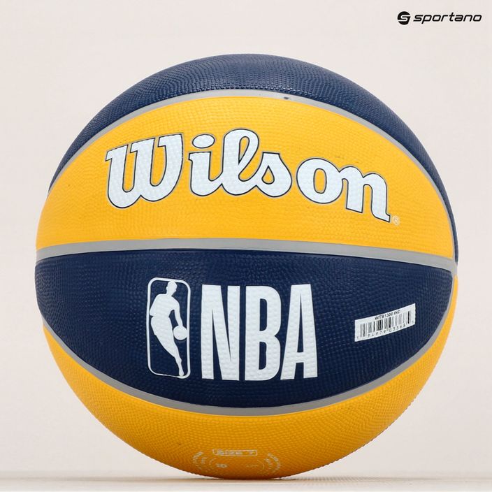 М'яч баскетбольний  Wilson NBA Team Tribute Indiana Pacers WTB1300XBIND розмір 7 6
