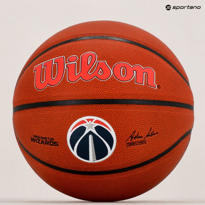 М'яч баскетбольний  Wilson NBA Team Alliance Washington Wizards WTB3100XBWAS розмір 7 6