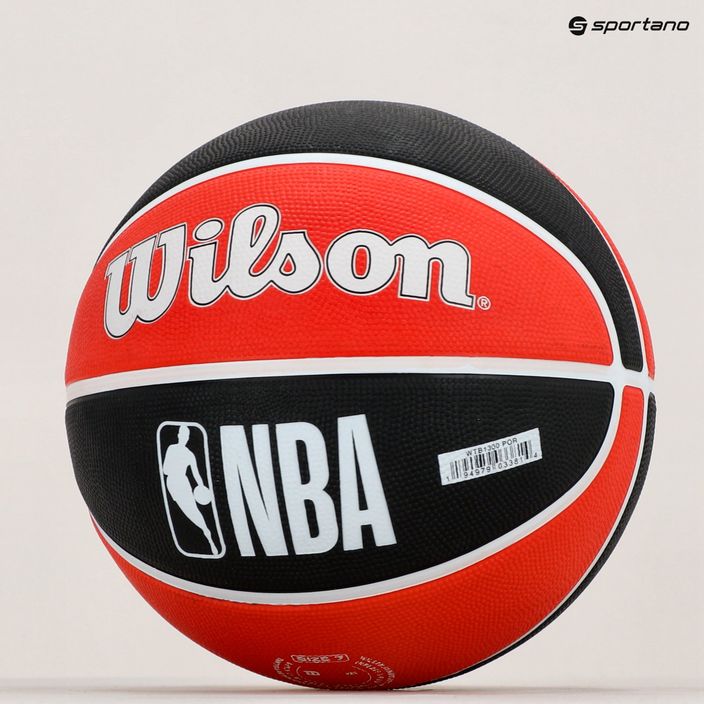 М'яч баскетбольний  Wilson NBA Team Tribute Portland Trail Blazers WTB1300XBPOR розмір 7 6