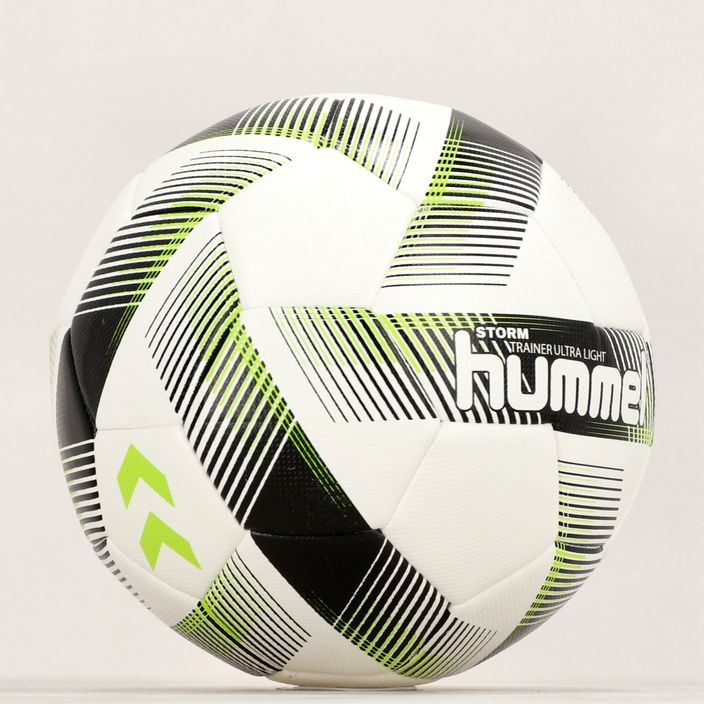 Hummel Storm Trainer Ultra Lights FB футбольний білий/чорний/зелений розмір 4 6