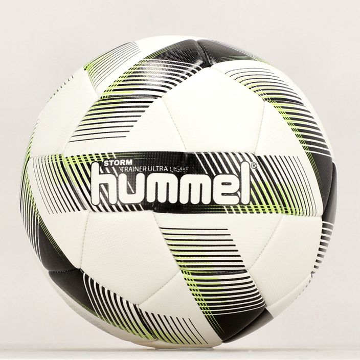 Hummel Storm Trainer Ultra Lights FB футбольний білий/чорний/зелений розмір 5 6