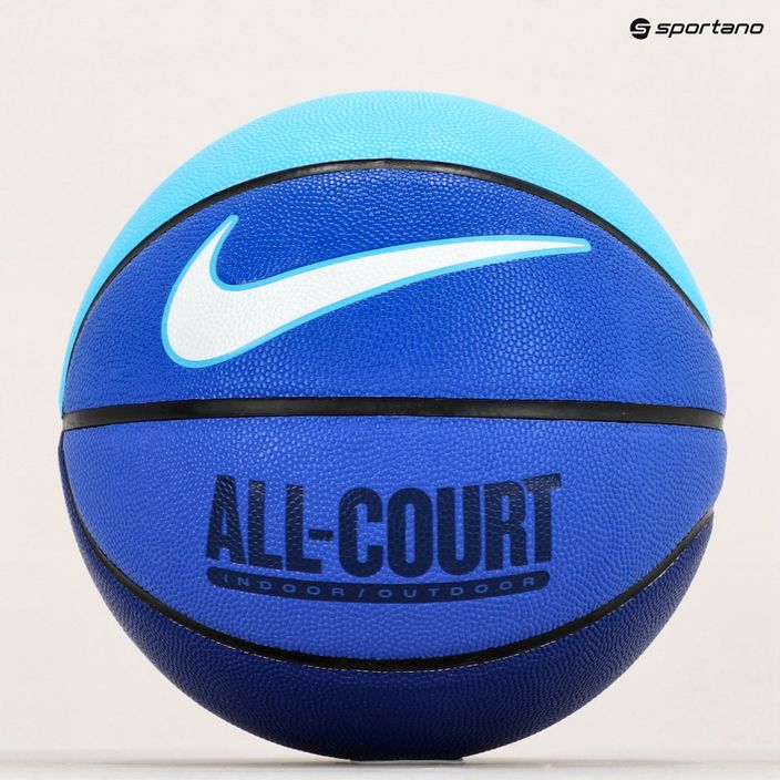 Баскетбольний м'яч Nike Everyday All Court 8P Deflated N1004369-425 Розмір 7 5