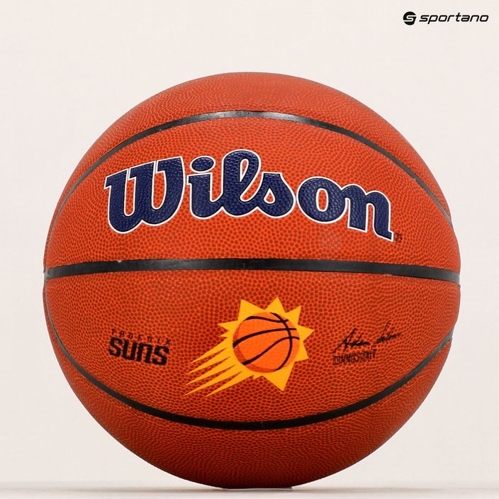 М'яч баскетбольний  Wilson NBA Team Alliance Phoenix Suns WTB3100XBPHO розмір 7 6