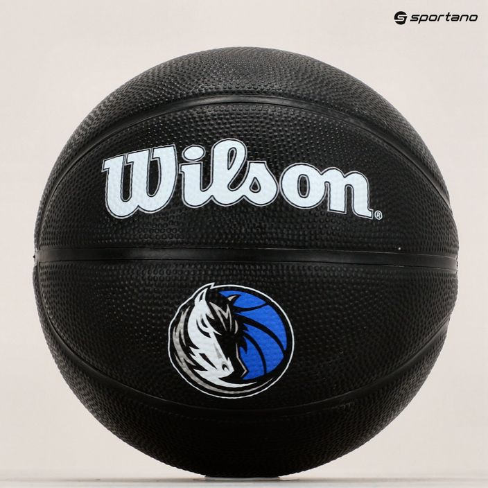 Баскетбольний м'яч Wilson NBA Team Tribute Mini Dallas Mavericks WZ4017609XB3 Розмір 3 9