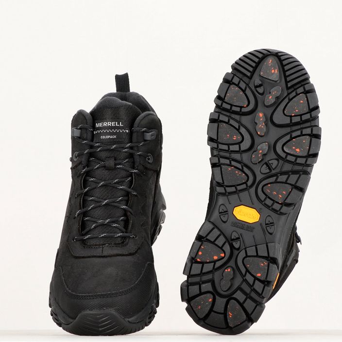 Чоловічі туристичні черевики Merrell Coldpck 3 Thermo Mid WP чорні 18