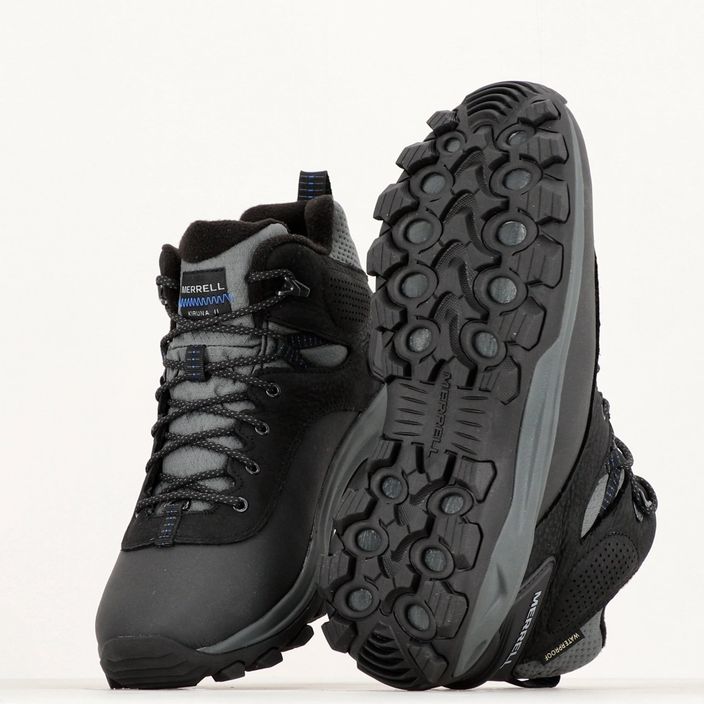 Чоловічі туристичні черевики Merrell Thermo Kiruna 2 Mid WP чорні 18