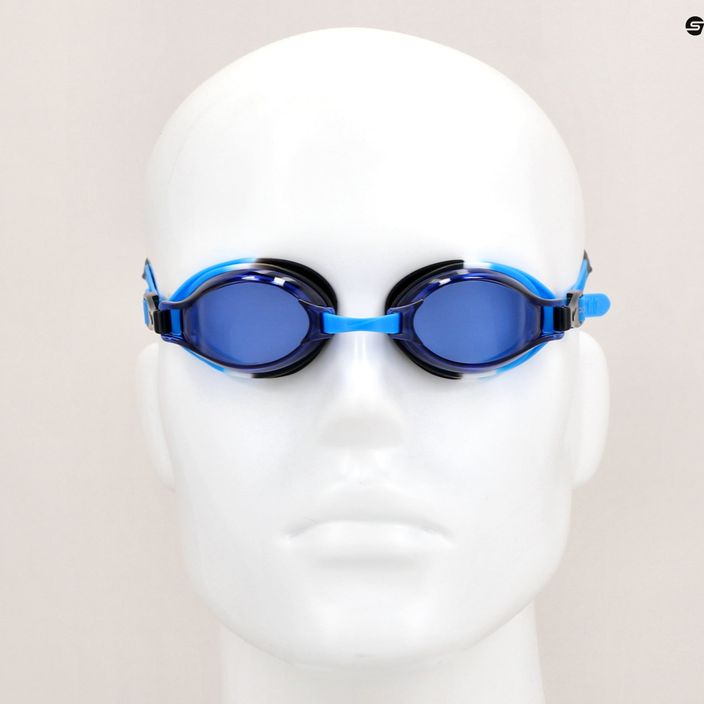 Дитячі окуляри для плавання Nike Chrome фото сині 8