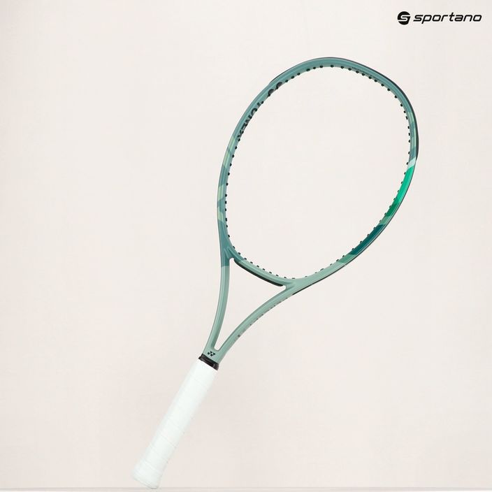 Тенісна ракетка YONEX Percept 100L оливково-зеленого кольору 9