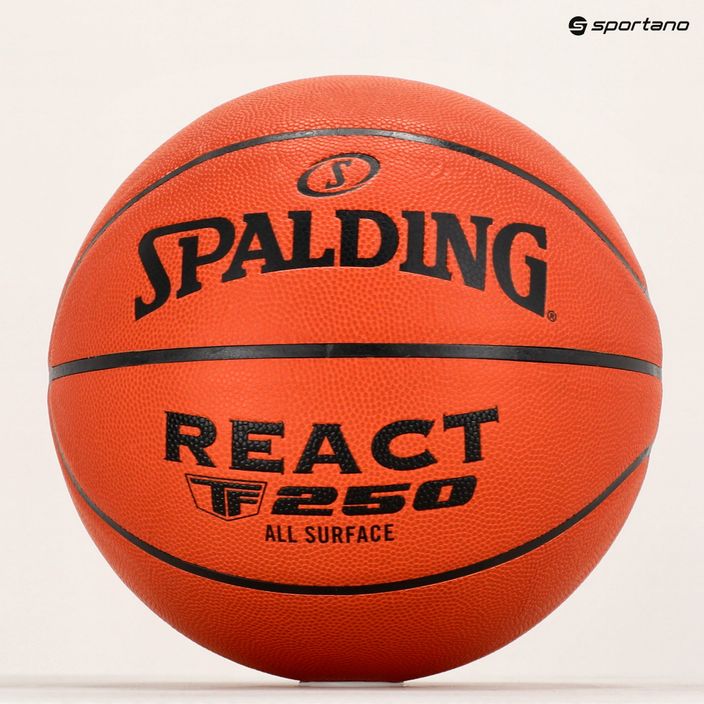 Баскетбольний м'яч Spalding React TF-250 76801Z Розмір 7 6
