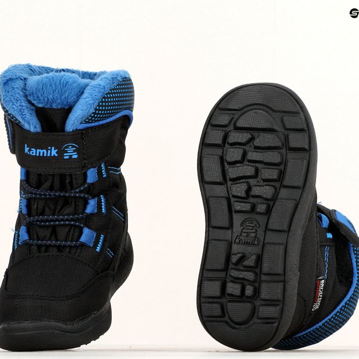 Дитячі трекінгові черевики Kamik Stance2 чорні/сині 14