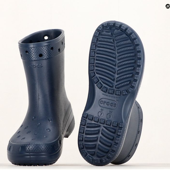 Crocs Classic Rain Boot темно-сині чоловічі веллінги 12