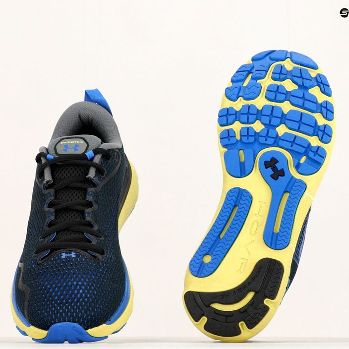 Кросівки для бігу чоловічі Under Armour Hovr Infinite 5 black/blue 15