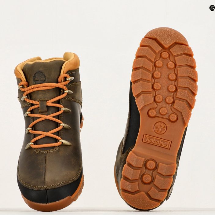 Чоловічі трекінгові черевики Timberland Euro Sprint Hiker оливкового кольору 15