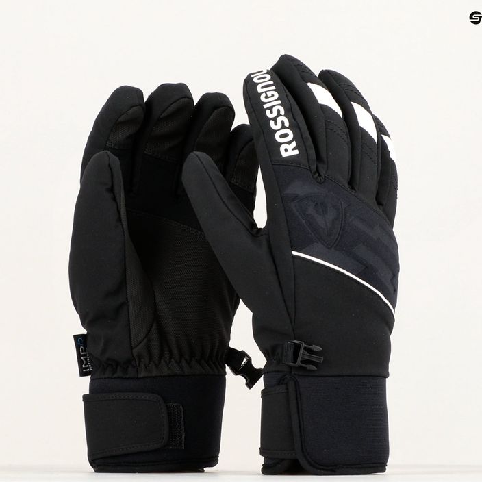 Чоловічі гірськолижні рукавиці Rossignol Speed Impr чорні 8