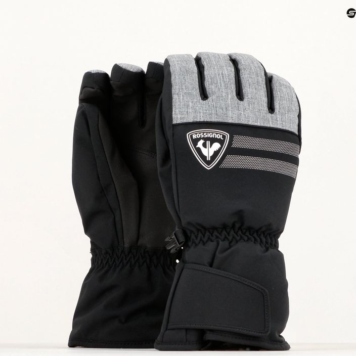 Чоловічі гірськолижні рукавички Rossignol Perf heather grey 8
