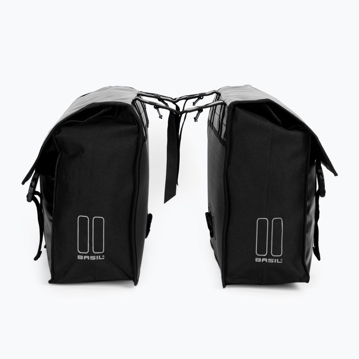 Велосумка на багажник Basil Urban Load Double Bag 53 l black/black 3
