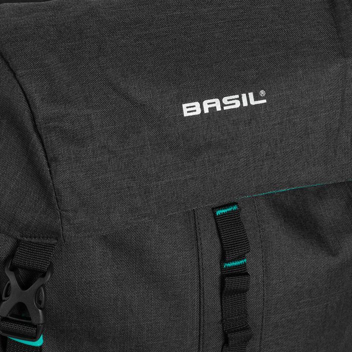 Сумка-багажник для велосипеда подвійна Basil Discovery 365D Double Bag чорна B-18042 5