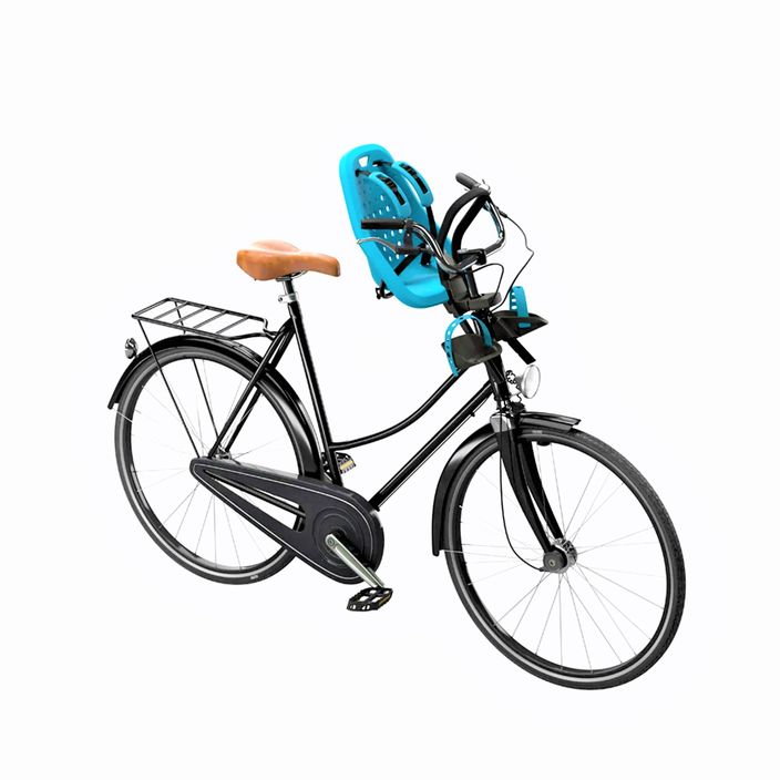 Крісло велосипедне переднє Thule Yepp Mini синє 12020113 6