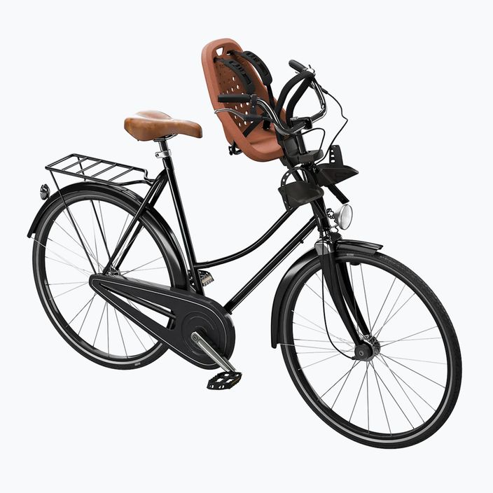 Крісло велосипедне переднє Thule Yepp Mini коричневе 12020106 6