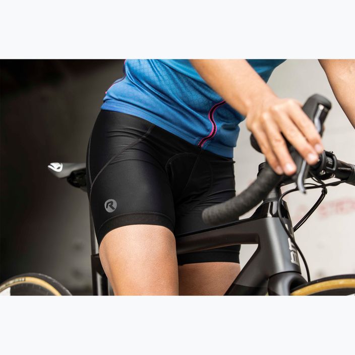 Жіночі велосипедні шорти Rogelli Core чорні 5