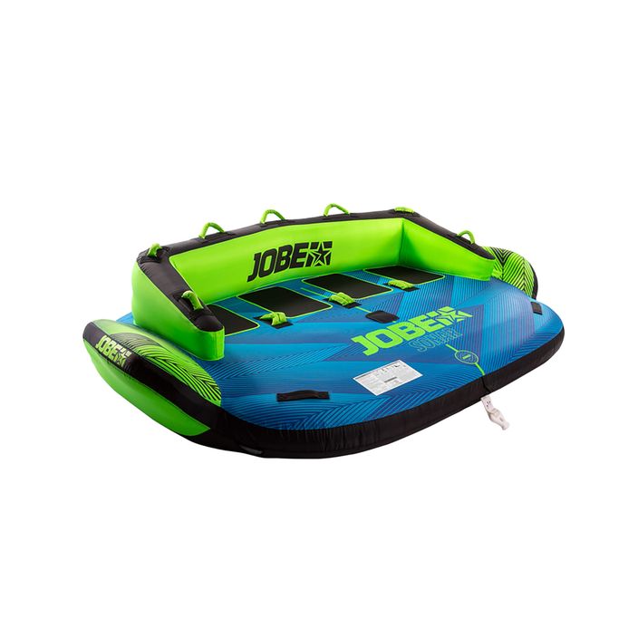 Плюшка для катання по воді JOBE Sonar Towable 4P блакитно-зелена 230420001 2
