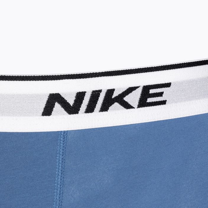 Чоловічі труси-боксери Nike Everyday Cotton Stretch Trunk 3 пари зоряний синій / сірий вовк / чорний білий 5