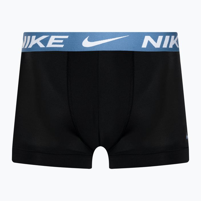 Чоловічі труси-боксери Nike Dri-Fit Essential Micro Trunk 3 пари чорний/синій/груша/антрацит 2