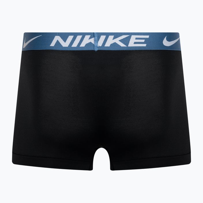 Чоловічі труси-боксери Nike Dri-Fit Essential Micro Trunk 3 пари чорний/синій/груша/антрацит 5