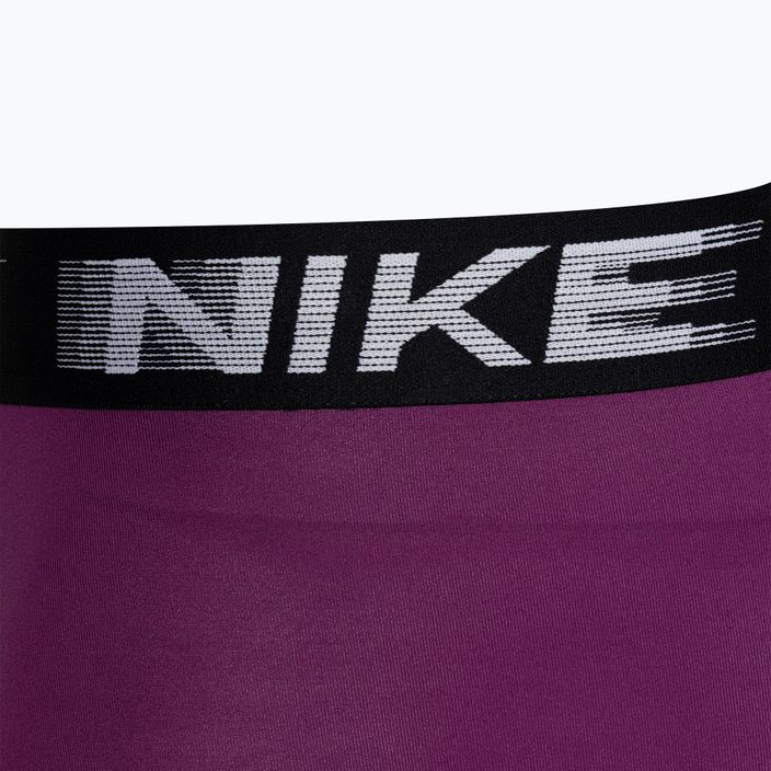 Чоловічі труси-боксери Nike Dri-Fit Essential Micro Trunk 3 пари фіолетовий/сірий/чорний 6