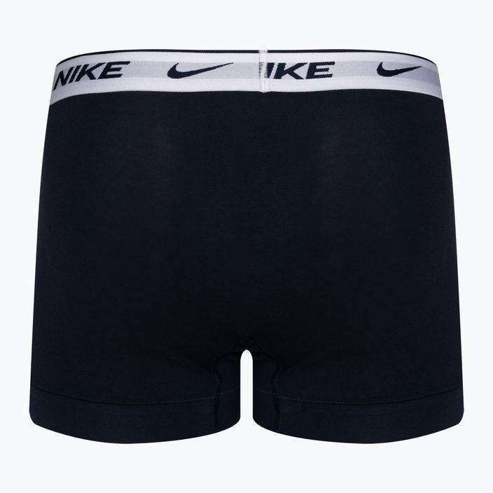 Чоловічі труси-боксери Nike Everyday Cotton Stretch Trunk 3 пари сині/помаранчеві/червоні 5