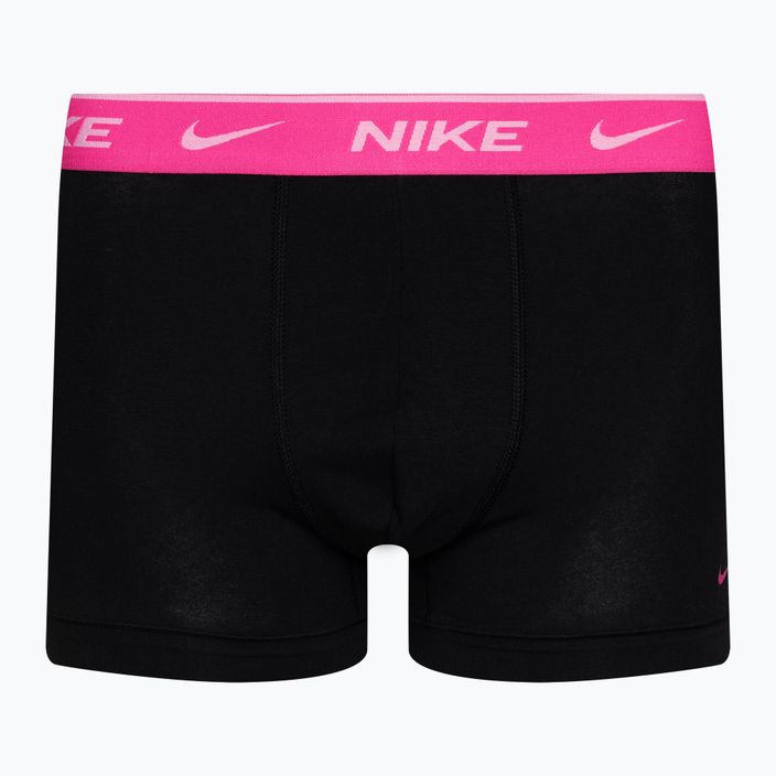 Чоловічі труси-боксери Nike Everyday Cotton Stretch Trunk 3 пари сині/бірюзові/рожеві 4