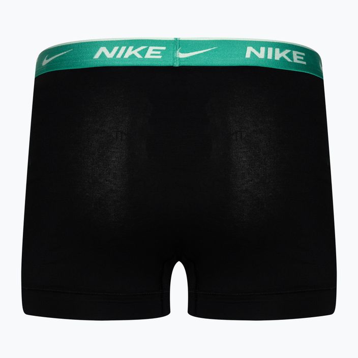 Чоловічі труси-боксери Nike Everyday Cotton Stretch Trunk 3 пари сині/бірюзові/рожеві 5