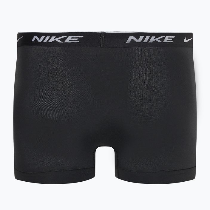 Чоловічі труси-боксери Nike Everyday Cotton Stretch Trunk 3 пари чорні/армійський темно-синій/чорні 3