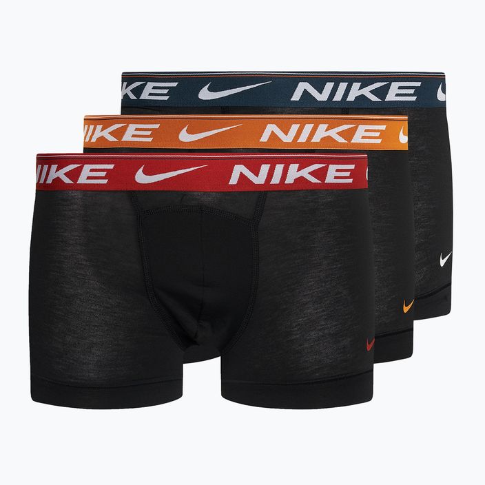 Чоловічі труси-боксери Nike Dri-FIT Ultra Comfort Trunk 3 пари чорні moon/dragon red/armory navy