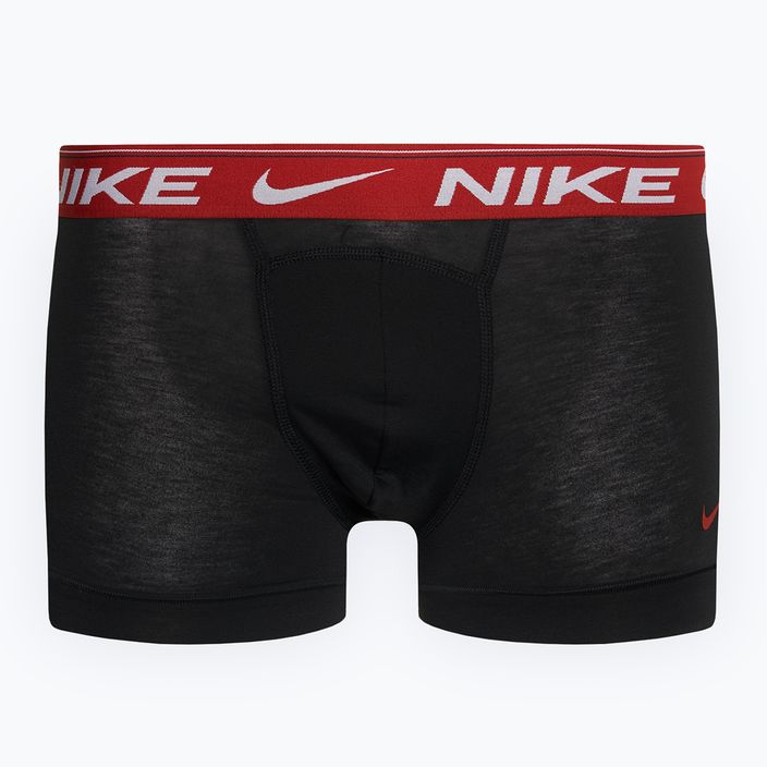 Чоловічі труси-боксери Nike Dri-FIT Ultra Comfort Trunk 3 пари чорні moon/dragon red/armory navy 2