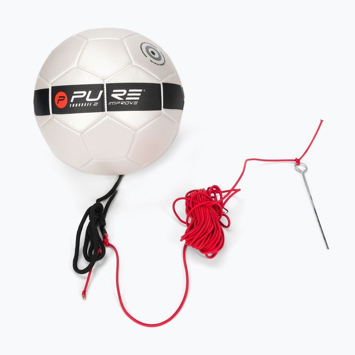 Тренажер Pure2Improve Soccer Ball Trainer чорно-червоний 2929 2