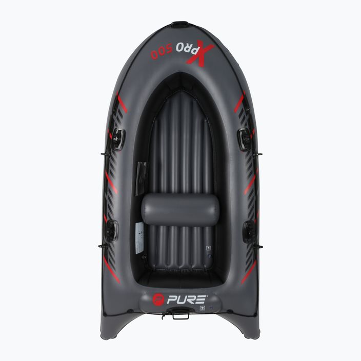 Човен надувний 2-місний Pure4Fun XPRO 500 сірий P4F150030
