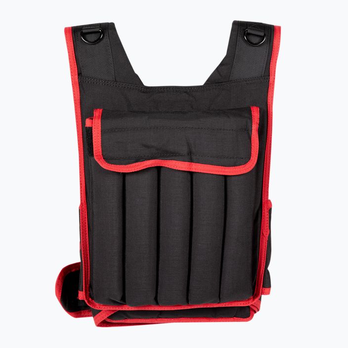 Жилет тренувальний з навантаженням Pure2Improve Weighted vest 20 кг чорний P2I202330 2