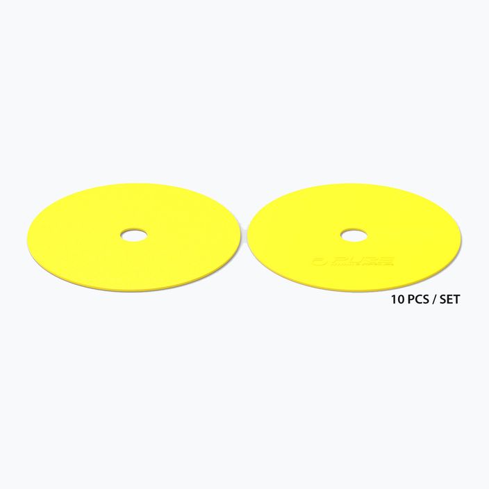 Мітки для поля Pure2Improve Flat Marker Set yellow