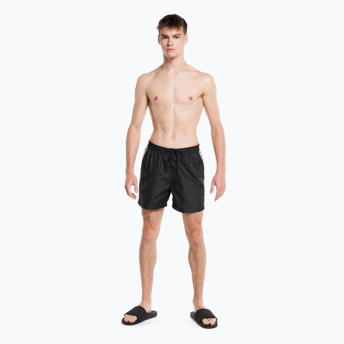 Шорти для плавання чоловічі Calvin Klein Medium Drawstring black 4