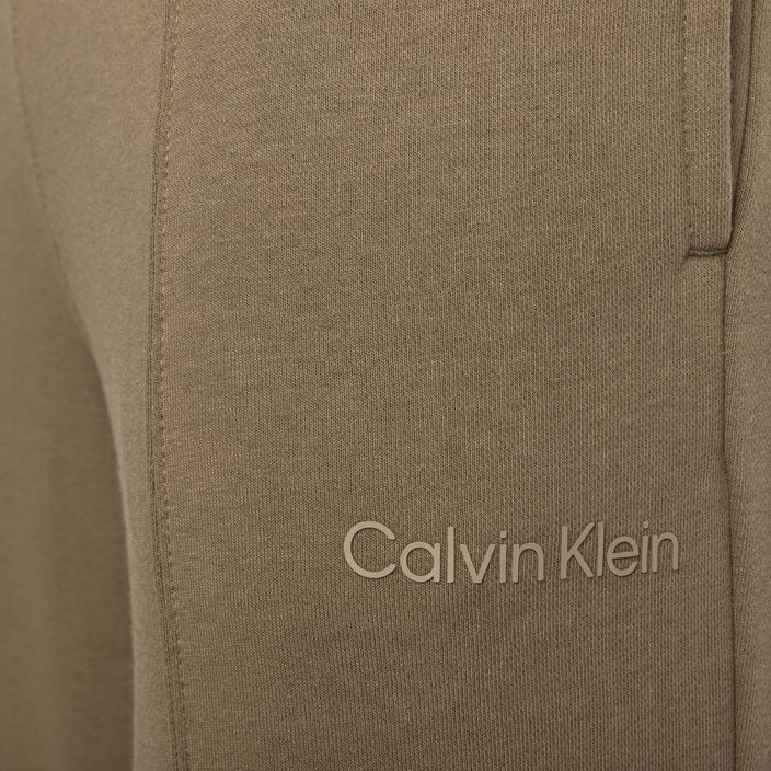 Шорти для тренувань чоловічі Calvin Klein 8.5" Knit 8HU gray olive 7