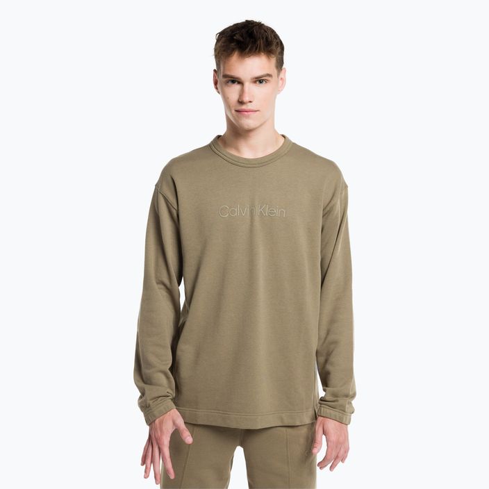 Кофта чоловіча Calvin Klein Pullover 8HU gray olive