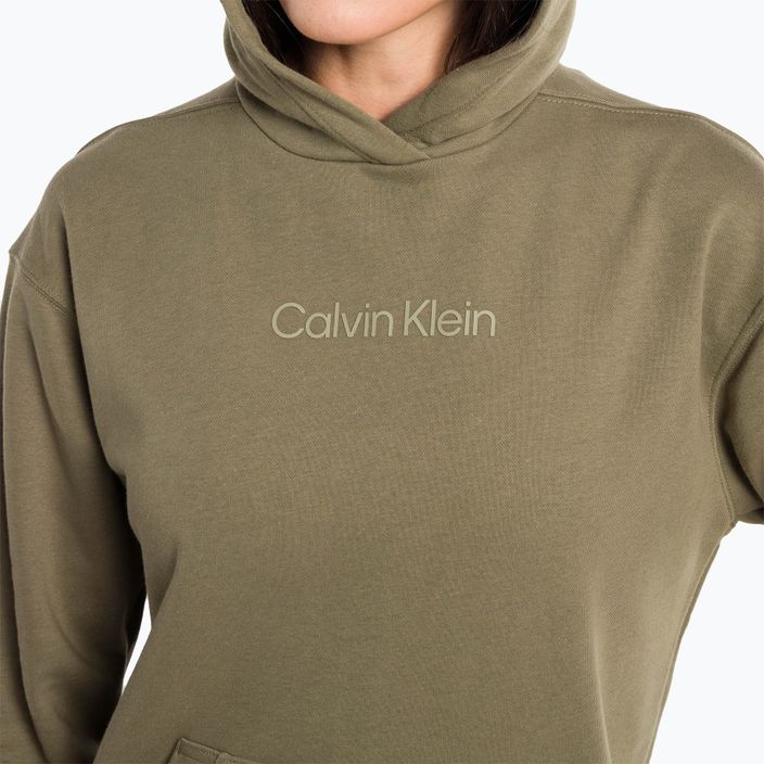 Кофта жіноча Calvin Klein Hoodie 8HU grey olive 4
