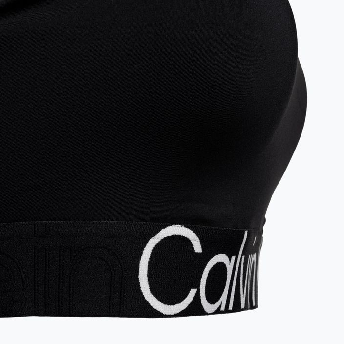 Бюстгальтер спортивний Calvin Klein Medium Support BAE black beauty 7